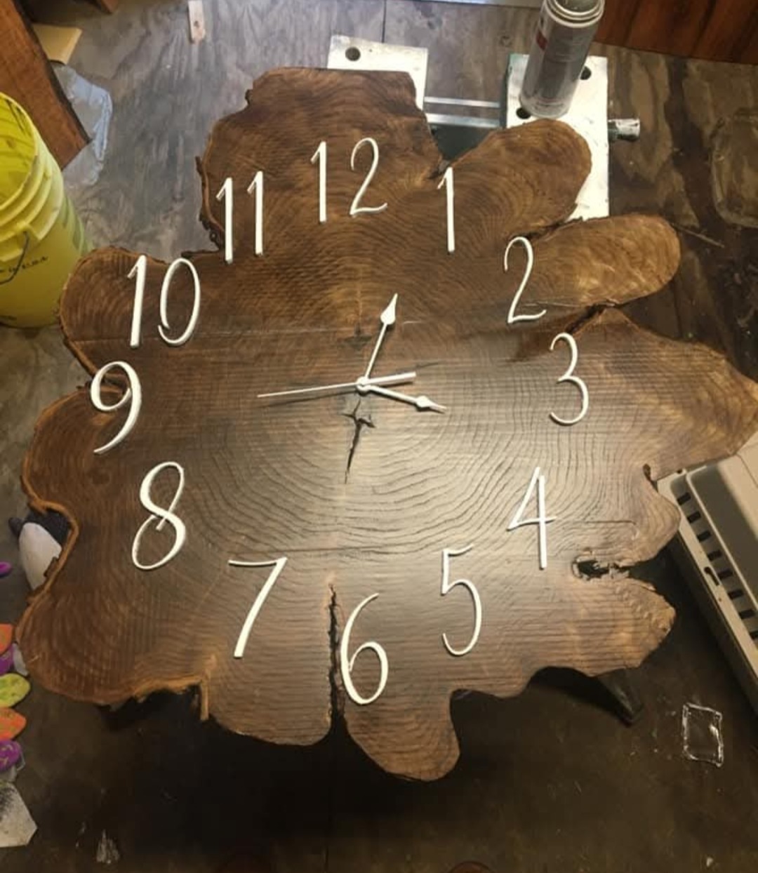 Custom Wood Clock
